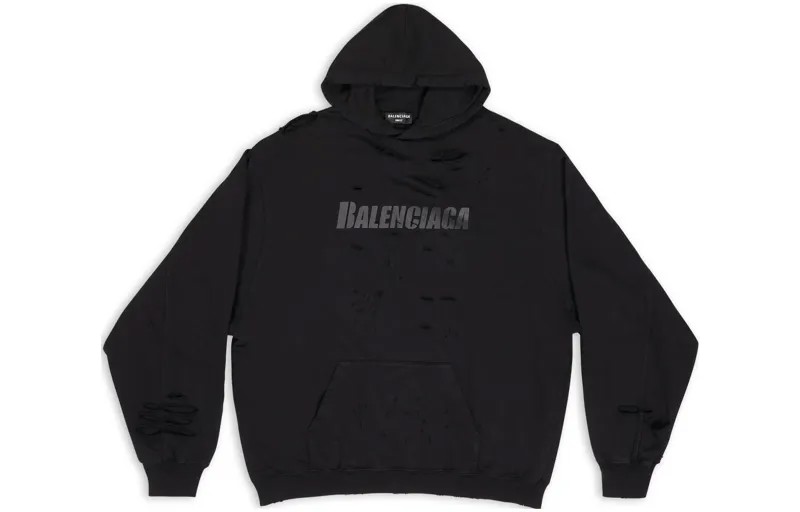 Balenciaga Мужская толстовка, цвет Black