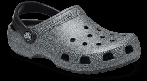 Детская обувь Crocs — классические блестящие сабо, блестящая обувь для девочек и мальчиков