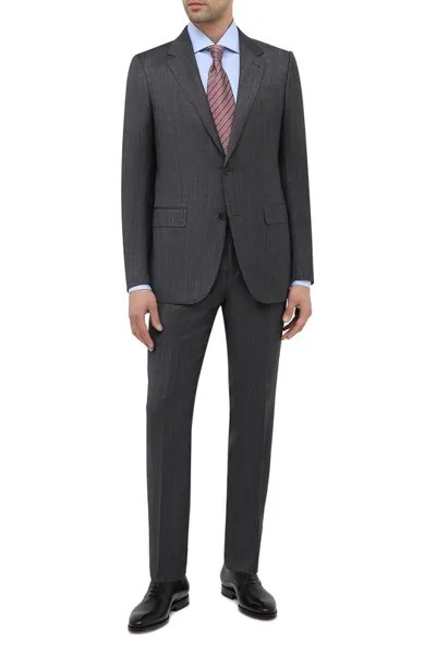 Костюм из шерсти и шелка Ermenegildo Zegna