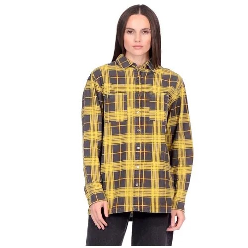 Рубашка Rip Curl DRAKE LS CHECK SHIRT, цвет 9769 WASHED MUSTARD, размер S