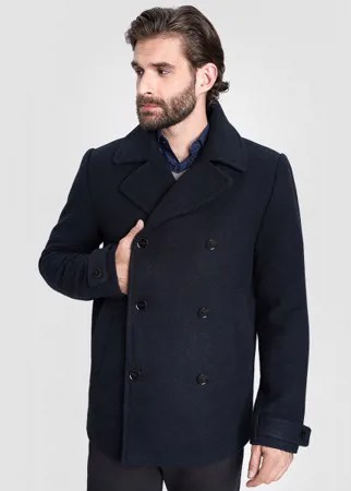 Пальто с двубортной застёжкой
