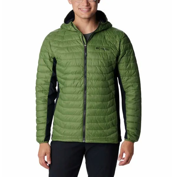 Спортивная куртка Columbia Powder Pass Down, зеленый
