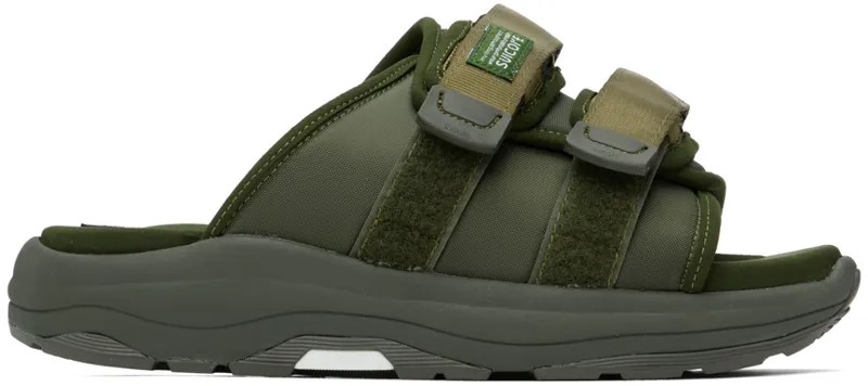 Зеленые сандалии MOTO-Run Suicoke