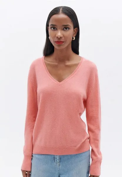 Вязаный свитер FRENCH BRAND FASHION ELEGANT MODERN Caroll, цвет pink