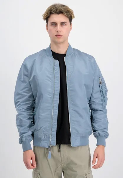 Ветровка Alpha Industries MA-1 VF LW, цвет greyblue