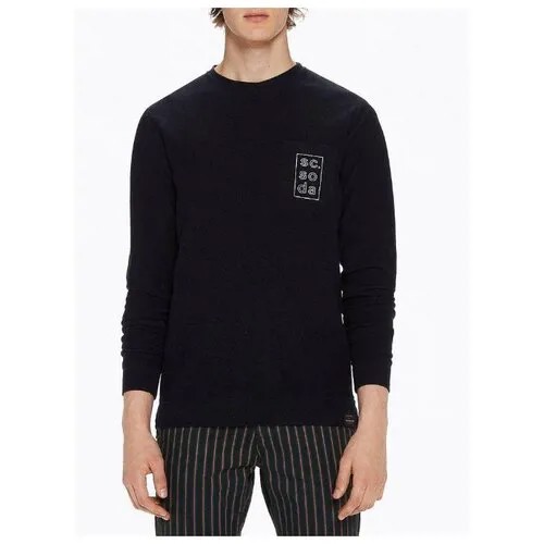 Лонгслив SCOTCH & SODA 132.18FWMM.0750145491 размер M/48, синий