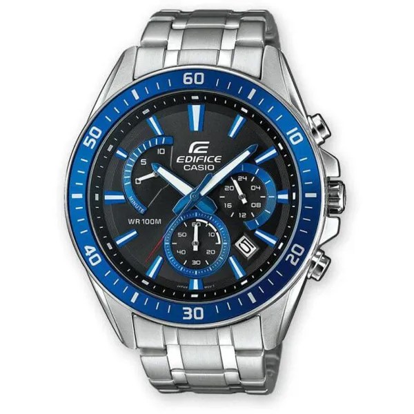 Мужские наручные часы с серебряным браслетом  Casio EFR-552D-1A2VUEF