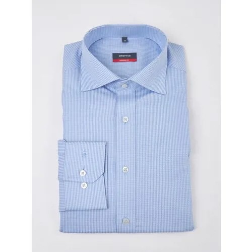 Рубашка Eterna, размер 46, голубой
