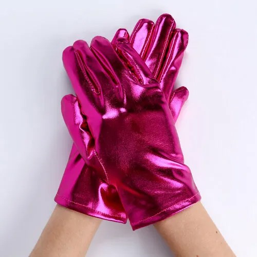 Перчатки Страна Карнавалия, размер М, фуксия, розовый