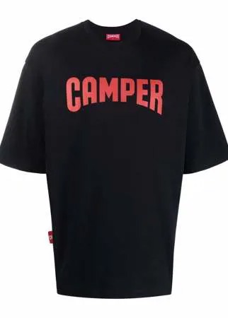 Camper футболка с логотипом