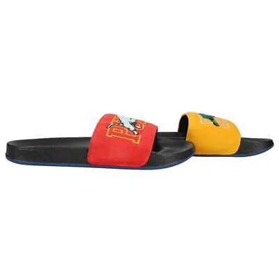 Мужские шлепанцы Puma Leadcat Ftr Basketball Signing Day, черные, красные, желтые, повседневные песочные