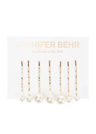 Jennifer Behr набор из семи заколок для волос Perla