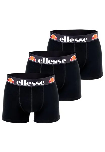 Боксеры ellesse Boxershorts GRILLO FASHION 3P TRUNKS, черный