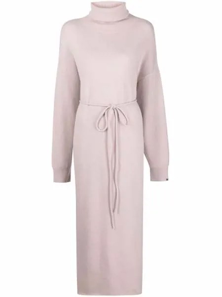 Extreme cashmere трикотажное платье с поясом