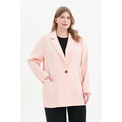 Пиджак Olsi, размер 66, розовый