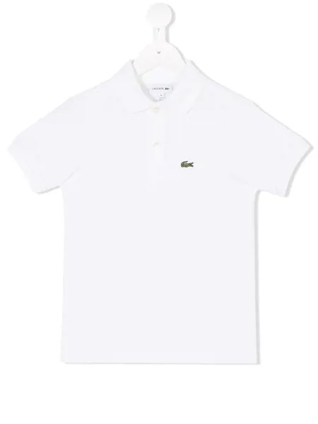 Lacoste Kids рубашка-поло с логотипом