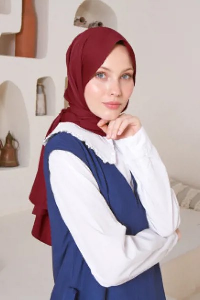 Палантин женский MADAME POLO 5358, бордовый (доставка из-за рубежа)