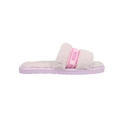 Серые повседневные сандалии Puma Fluff Youth Girls 385343-05
