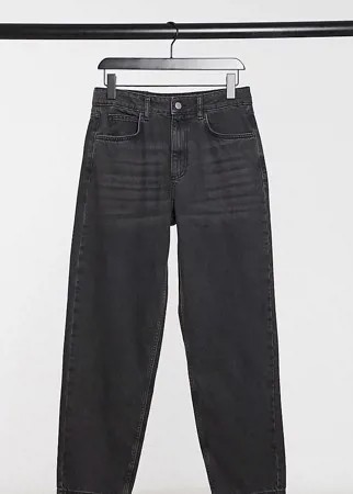 Классические прямые джинсы выбеленного черного цвета Reclaimed Vintage Inspired The '90s-Черный