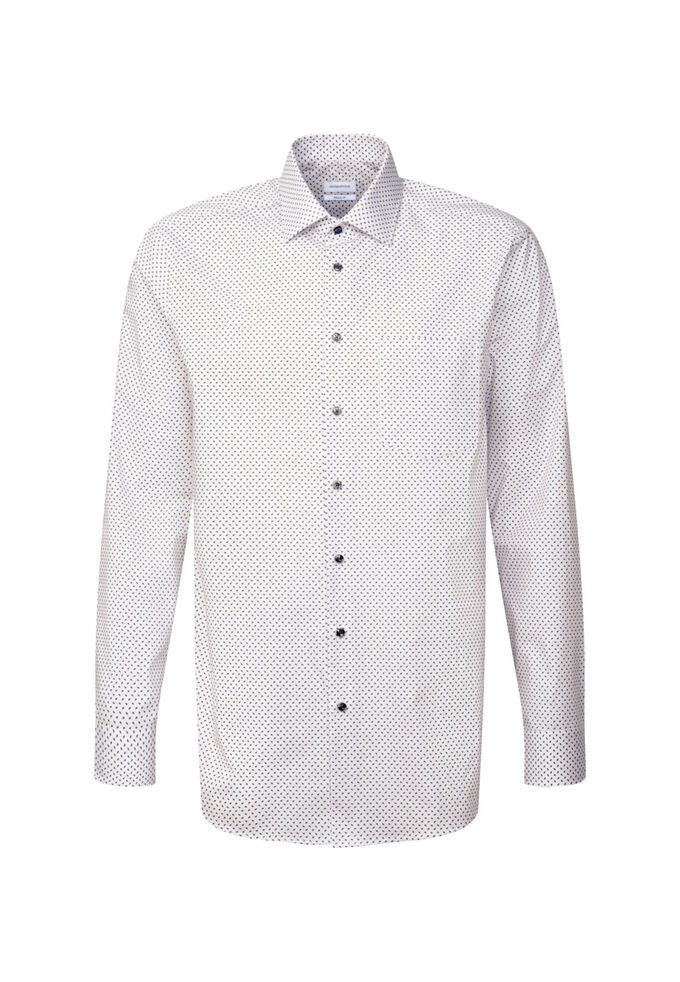 Обычная деловая рубашка Seidensticker, серый