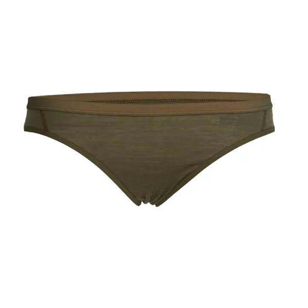 Трусы из мериноса Icebreaker Women's Siren Bikini, цвет Loden