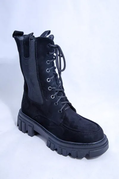 П/Сапоги женские Meitesi M35-3 (38, Черный)