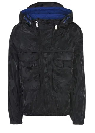 Куртка-бомбер с камуфляжным принтом Emporio Armani