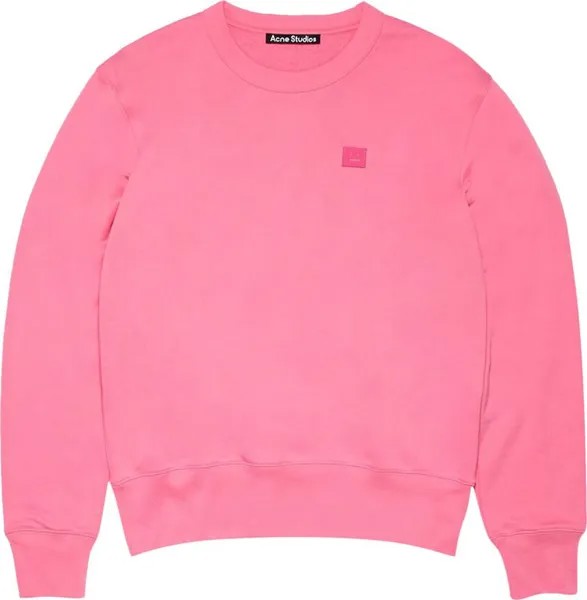 Свитер Acne Studios Crewneck 'Bright Pink', розовый