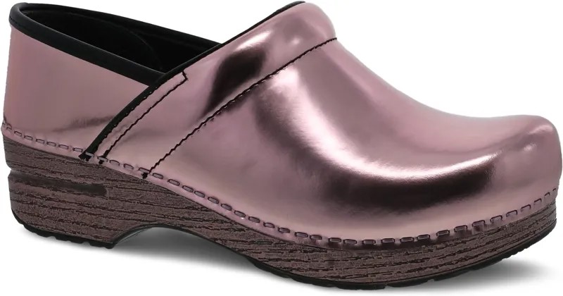 Сабо Professional Dansko, цвет Rose Chrome Metallic