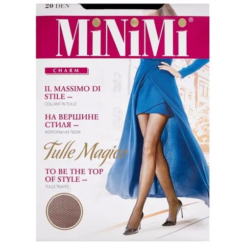 Колготки MiNiMi Tulle Magico 20 den, размер 3-M, nero (черный)