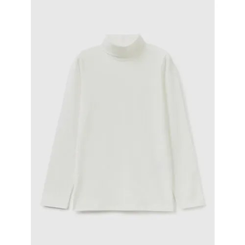 Водолазка UNITED COLORS OF BENETTON, размер 130 (M), белый