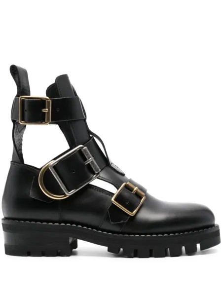 Vivienne Westwood ботинки с пряжками, черный