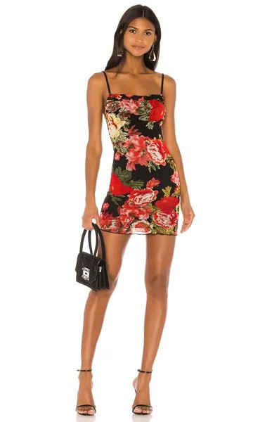 Платье мини superdown Marnie, цвет Black Floral