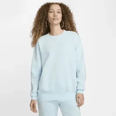 Толстовка Nike Sportswear Phoenix Fleece, цвет Glacier Blue/Sail