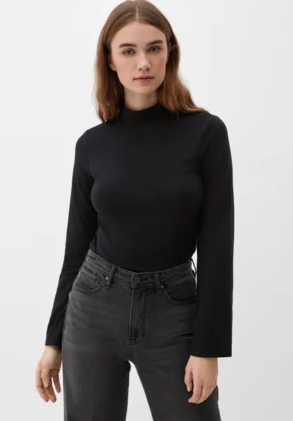 Рубашка с длинным рукавом LONGSLEEVE s.Oliver, цвет schwarz
