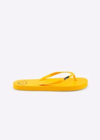 Жёлтые пляжные шлёпанцы SURF для мальчика Gloria Jeans
