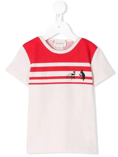 Gucci Kids футболка Canvas Menagerie