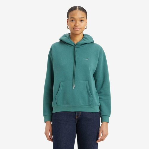 Худи Levi's, размер XS, , зеленый