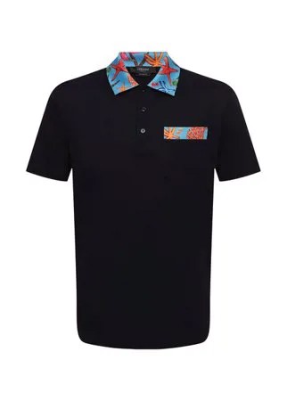Хлопковое поло Versace