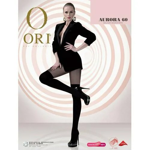 Колготки ORI Aurora, 60 den, размер 2, черный