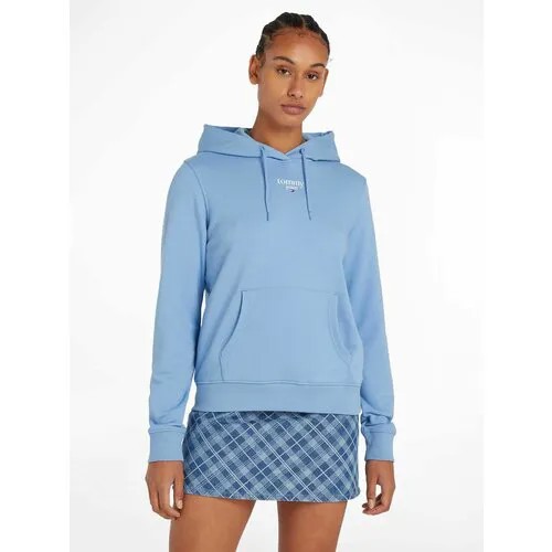 Худи Tommy Jeans, размер XS, , голубой