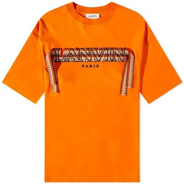 Кружевная футболка Lanvin Curb