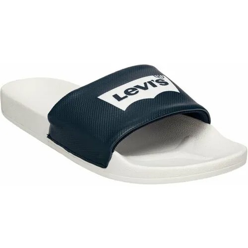 Шлепанцы Levi's, размер 42 RU /42 EUR /27 см, синий