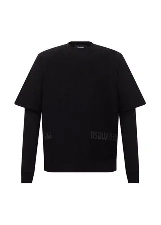 Хлопковый свитшот Dsquared2