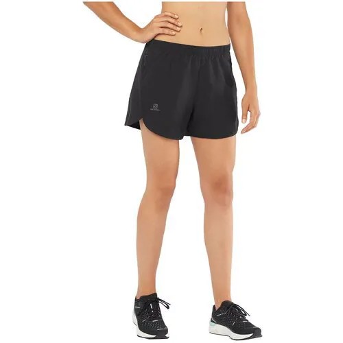 Шорты беговые SALOMON Agile Short W Black (US:L)