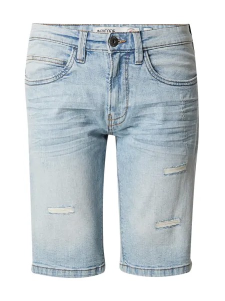 Повседневные джинсы Indicode Jeans KADEN HOLES, синий джинсовый