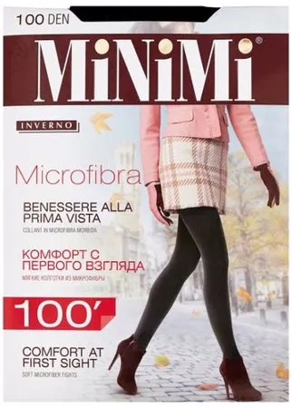 Колготки MiNiMi Microfibra 100 den, размер 3-M, nero (черный)