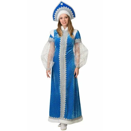 Взрослый костюм Снегурочки
