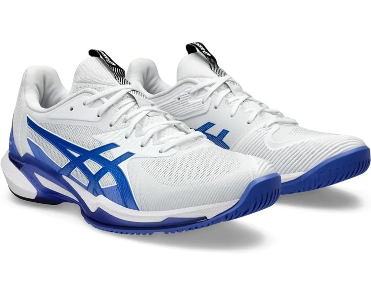 Кроссовки ASICS Solution Speed FF 3 Tennis Shoe, цвет White/Tuna Blue