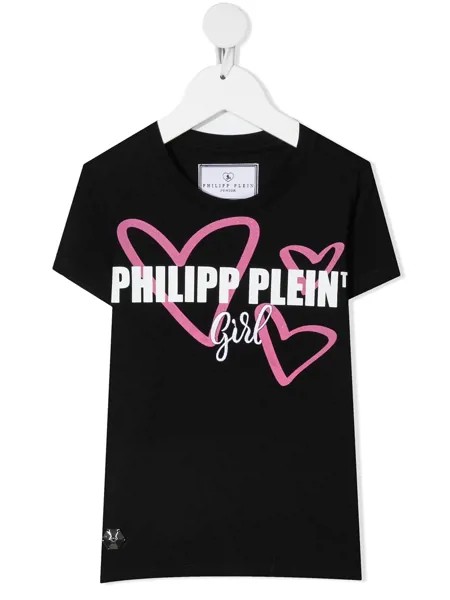 Philipp Plein Junior футболка с короткими рукавами и логотипом